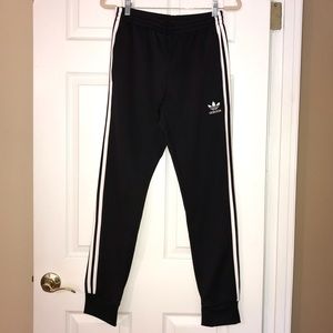 Adidas Black Jogger Drawstring Pants - S